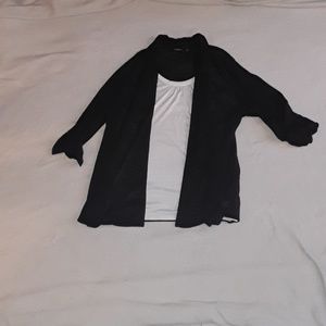 2 in 1  cardigan  type blouse